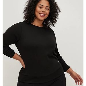 Torrid Cupro Long Sleeve Active Sweatshirt - Size 4